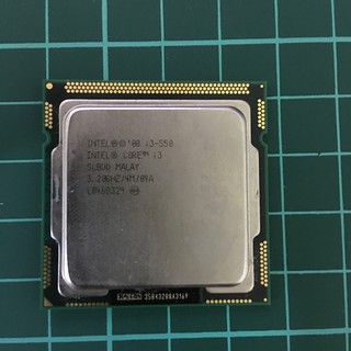 Intel Core i3-550 CPU 處理器 1156腳位