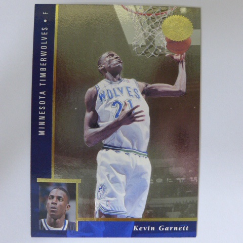 ~ Kevin Garnett ~RC 凱文·賈奈特/狼王.灰狼隊 名人堂.NBA球星 新人球員卡 Rookie/1