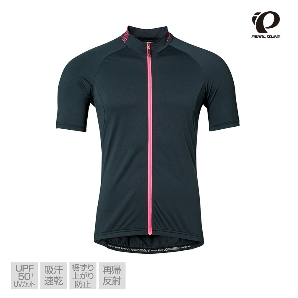 【Pearl Izumi】日本進口 600-B-10 抗UV吸汗速乾男素色短車衣