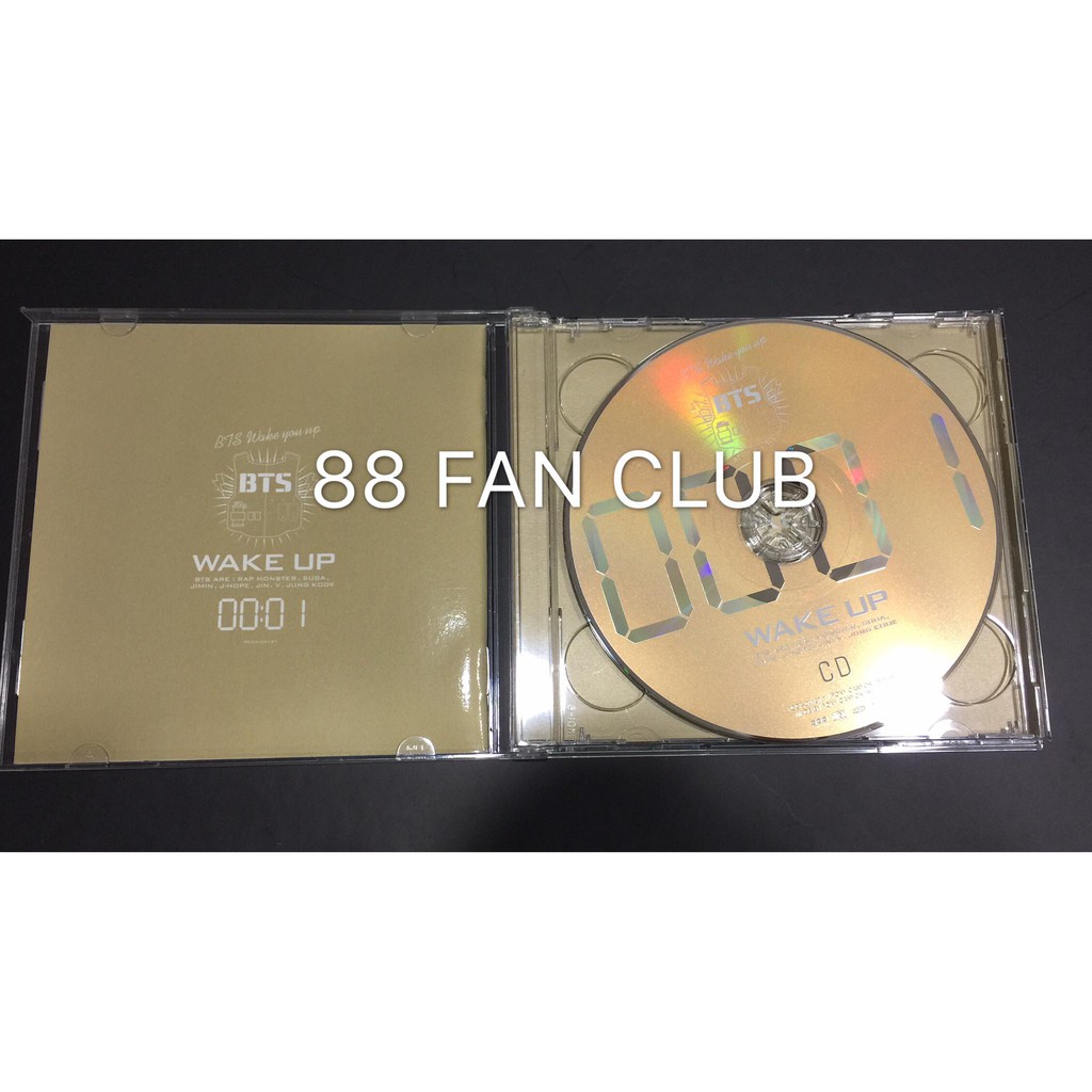 限定賣場 Bts 防彈少年團日本專輯wake Up Cd Dvd 初回限定盤a Wake Up 小卡號錫 蝦皮購物