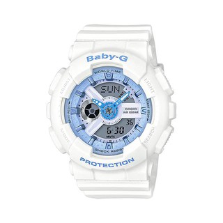 【聊聊私訊甜甜價】【CASIO 卡西歐】BABY-G 街頭潮流雙顯錶(BA-110BE-7A)