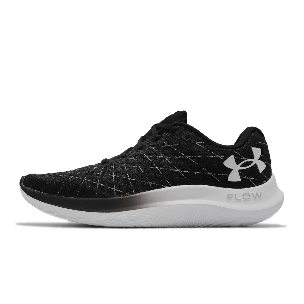 Under Armour Flow Velociti Wind 2 黑白 慢跑鞋 男鞋 ACS 3024903001