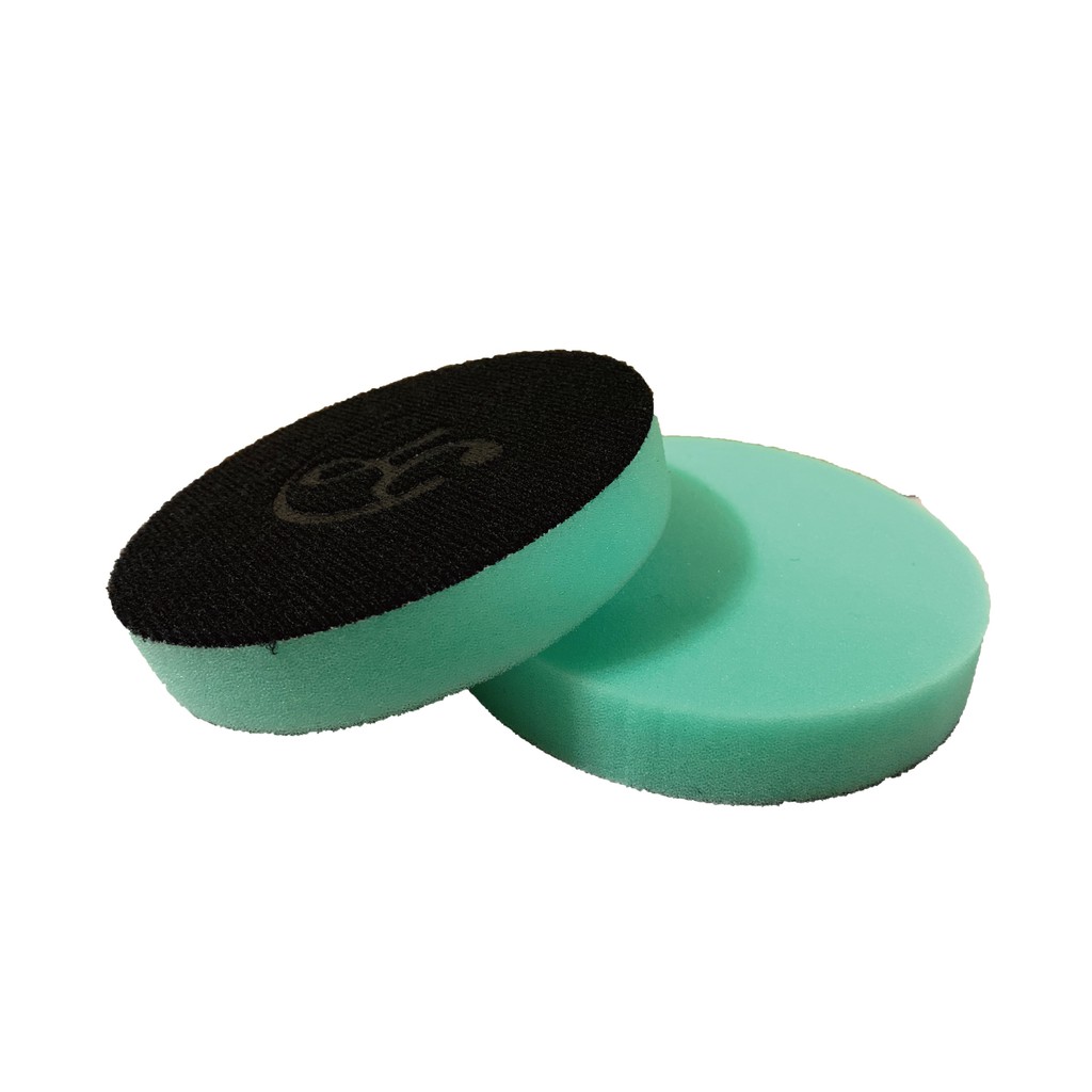 Q-STAR 汽車美容 高密度台製綠色4吋/6吋氣動海綿/海綿輪/電動機拋光 中粗