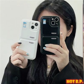 【HOT 本舖】小紅書爆款創意冰箱蘋果手機殼 全包防摔12pro max蘋果13殼11氣墊xs軟xr情侶殼