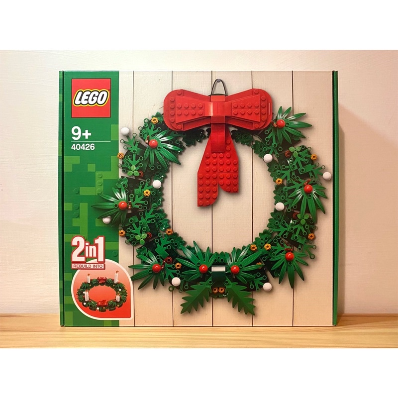 LEGO 樂高 40426 聖誕花圈 Christmas Wreath 2 in 1
