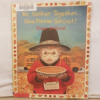 二手書📗英文繪本We Gather Together...//Diane deGroat//成長