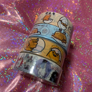 出清 全新 蛋黃哥 嚕嚕米 紙膠帶