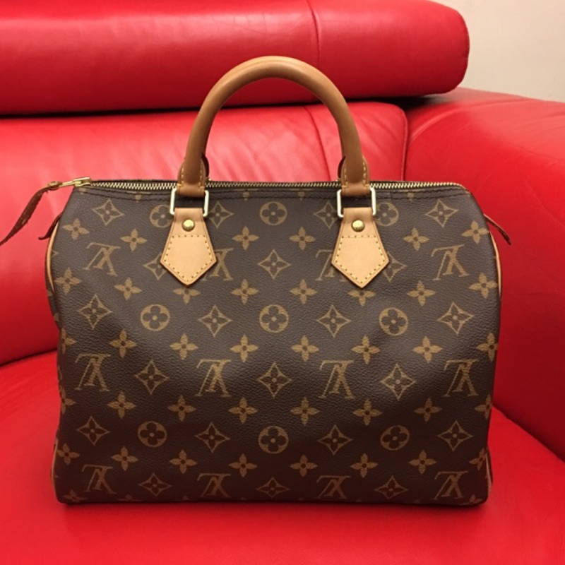 LV speedy 30 經典款 原花 手提包 路易威登  Louis Vuitton 二手（保證正品）