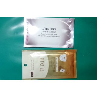 SHISEIDO 資生堂 美.透.白 淨電力面膜/怡麗絲爾 膠原保濕面膜