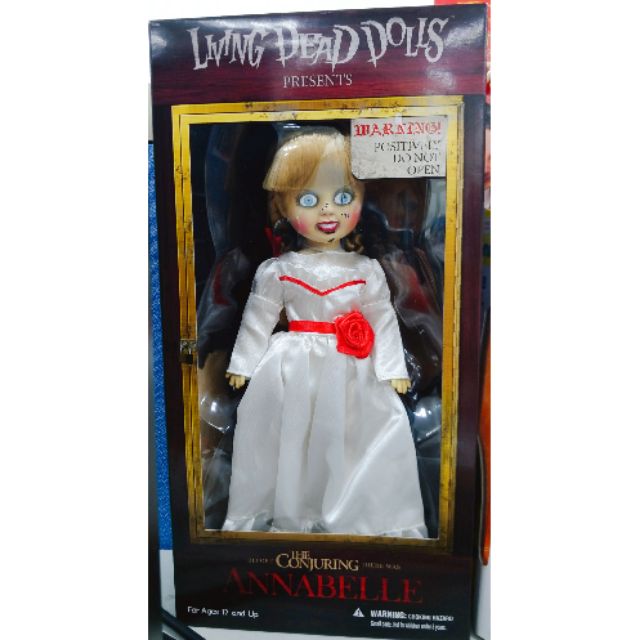 限陳彥碩下標 全新 Mezco Annabelle 安娜貝爾 12吋 LDD系列 活死人娃娃