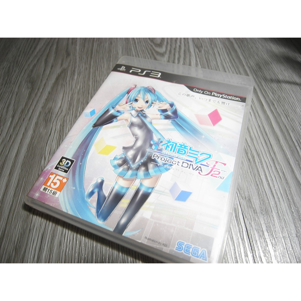 二手 【PS3】初音 (初音未來) -Project DIVA- F2  日文版   PlayStation 3 遊戲片
