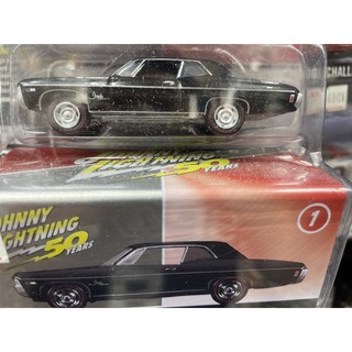 《模王》 1/64 johnny lightning 模型合金車 1968 Chevy lmpala