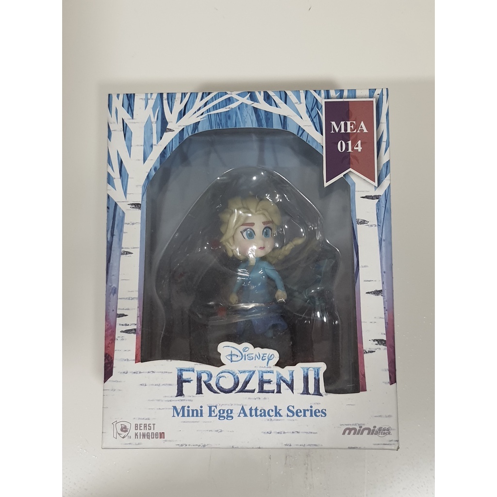 現貨 野獸國 正版 冰雪奇緣2 MEA-014 艾莎 Elsa 公仔 全新未拆 有雷標 ST安全玩具 模型 禮物 收藏