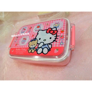 南他宿全家299免運 現貨到 日本限定MADE IN JAPAN Hello Kitty 可愛便當盒 交換禮物首選