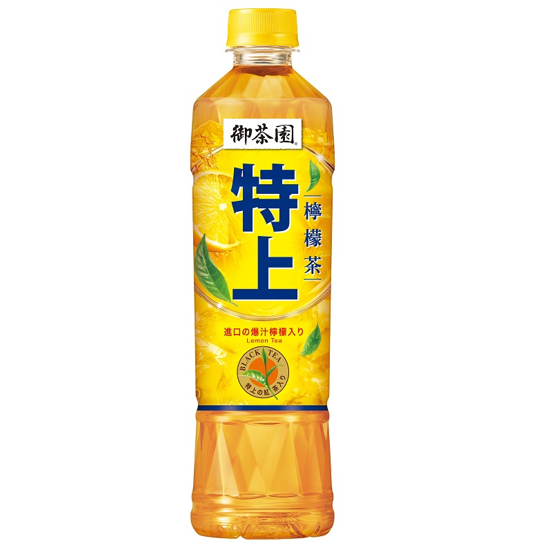 御茶園 特上檸檬茶[箱購] 550ml x 24【家樂福】