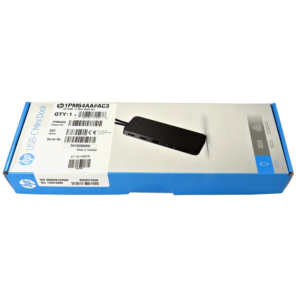 福利品全新品HP USB-C Mini Dock  原廠料號:1PM64AA 現貨供應中