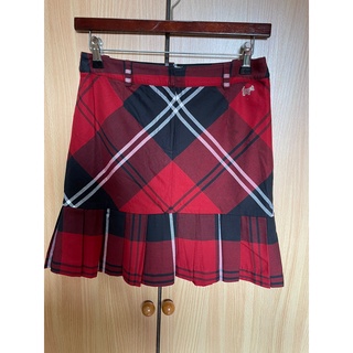 專櫃精品 Scottish house 經典紅格紋短裙S碼（少穿）