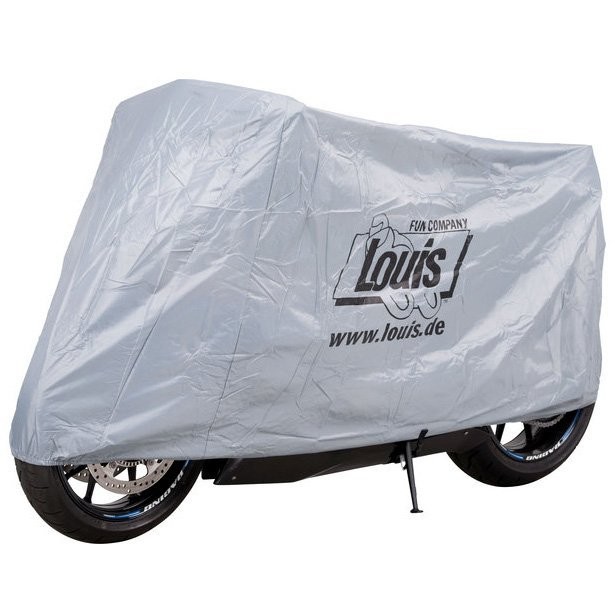 德國louis 摩托車室外車罩灰色重型機車防雨蓋防水車蓋重機戶外車套防雨罩重車室內防塵蓋防塵套防塵罩 蝦皮購物
