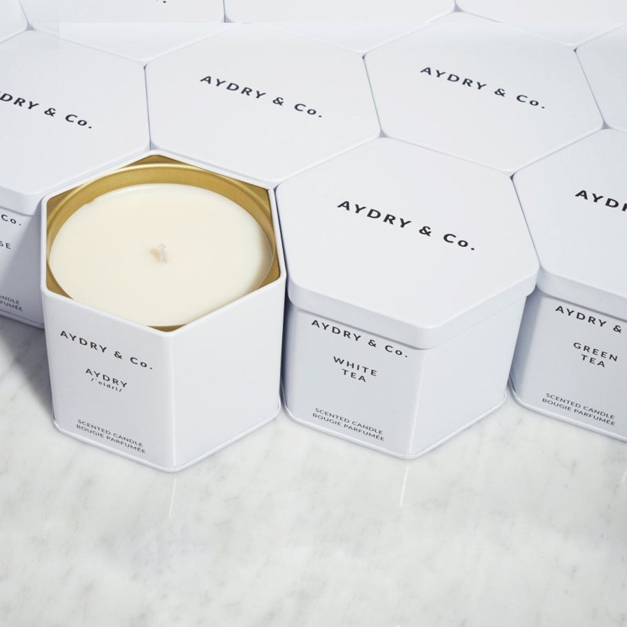蠟燭森林 Aydry Co 現貨 旅行錫盒上等玫瑰櫻花白茶日本柚子木芯綠茶香氛蠟燭 蝦皮購物