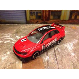 絕版車 TOMICA 會場組立第20彈 速霸陸 WRX 紅色 無盒