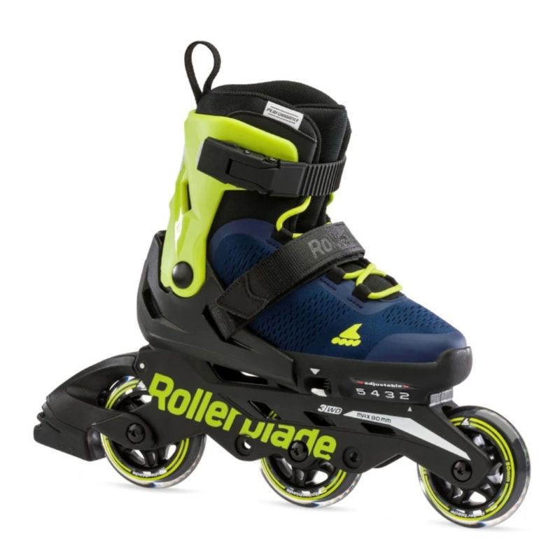 ◎極風運動館◎義大利Rollerblade Microbalde 3WD兒童伸縮直排輪+贈高級護具/帽/專用背袋
