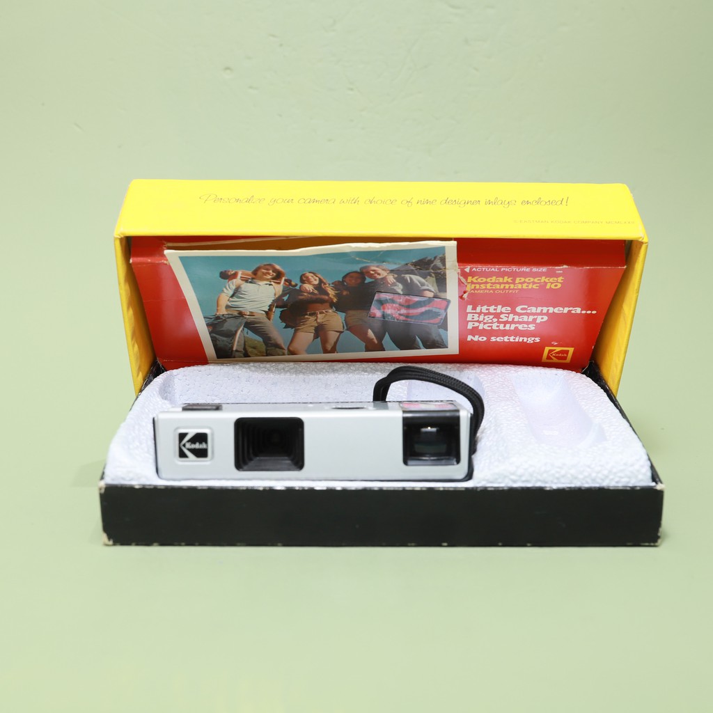 【Polaroid雜貨店】♞Kodak Pocket Instamatic 10 110 底片 擺飾 復古 底片相機