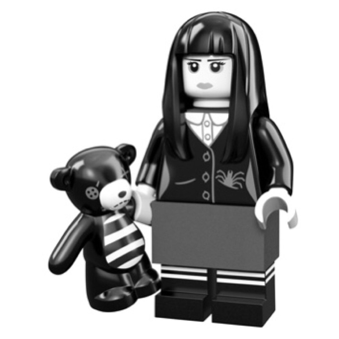 《Bunny》LEGO 樂高 71007 16號 幽靈女孩 黑色小熊 第12代人偶包