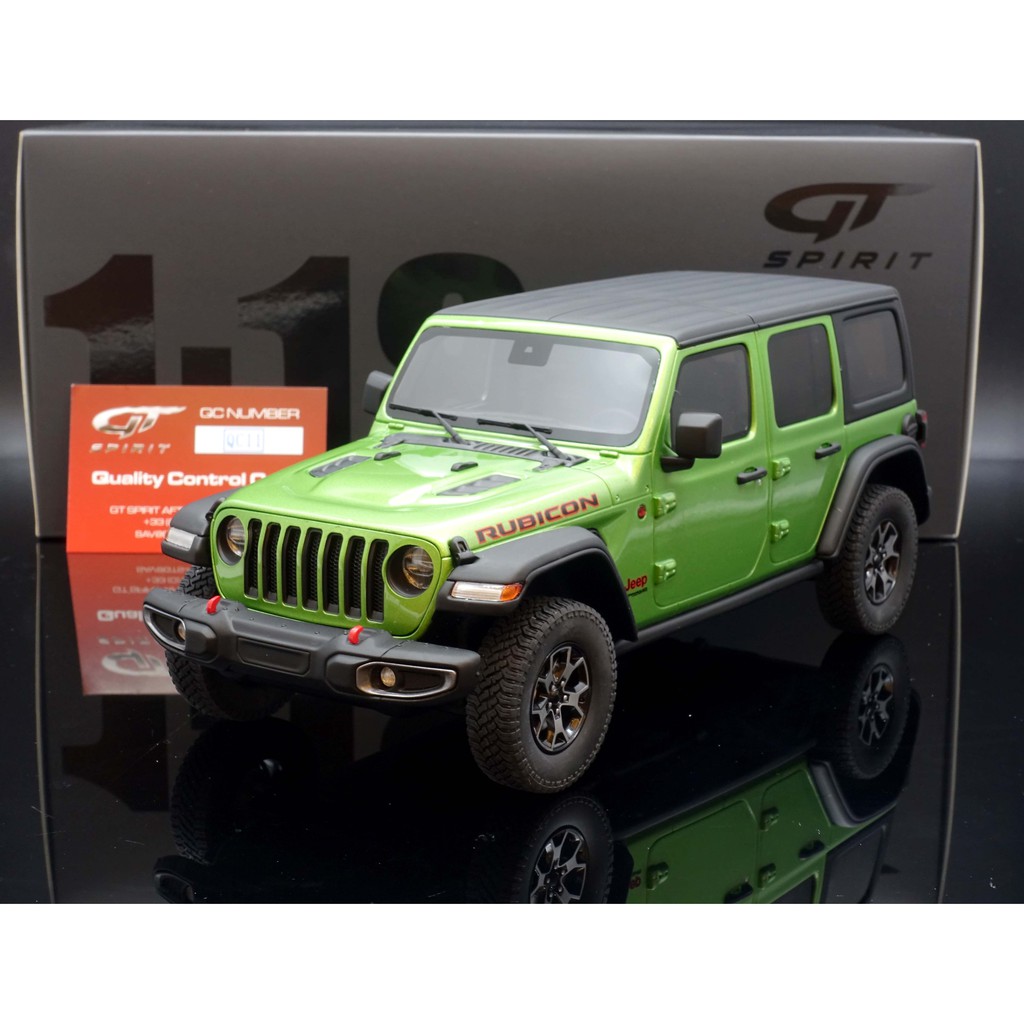 GT Spirit 1/18 Jeep Wrangler Rubicon green GT278 MASH