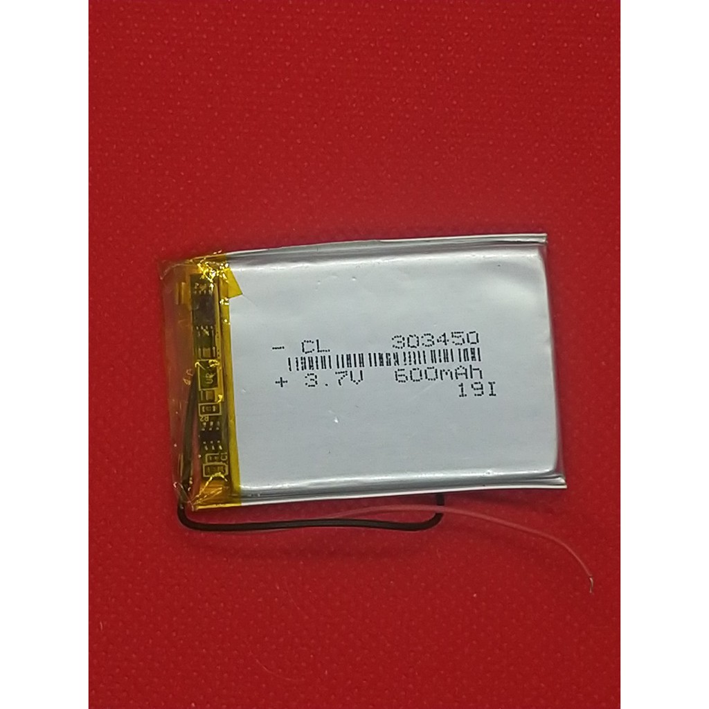 【手機寶貝】303450 電池 3.7v 500mAh 鋰聚合物電池 行車記錄器電池 空拍機電池 導航電池
