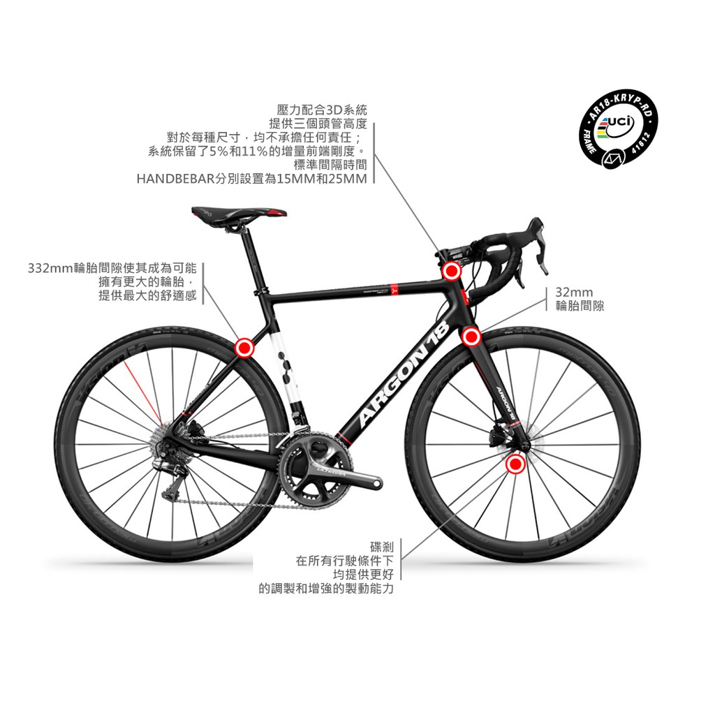 【ARGON18】試乘車 KRYPTON XROAD 公路車