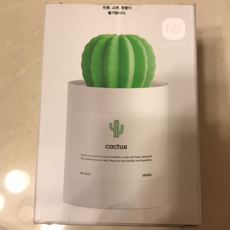 Lumena Cactus 仙人球加濕器 全新未拆封