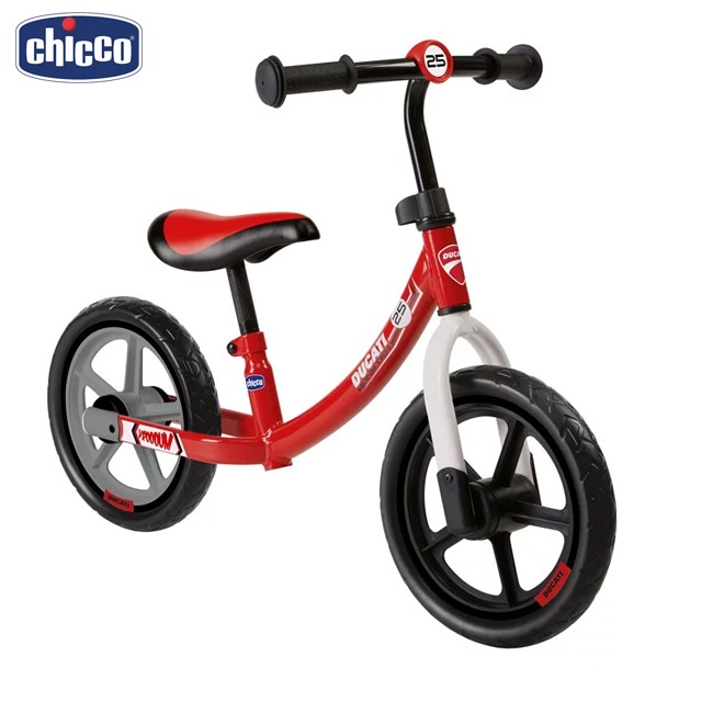 Chicco 平衡滑步車-杜卡迪 /杜卡迪官方正版授權.可調整騎乘高度