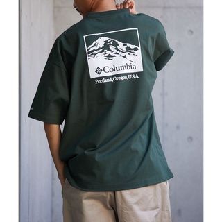 現貨 FREAKS STORE Columbia Columbia Mountains 印花短袖 T 恤 PM0270