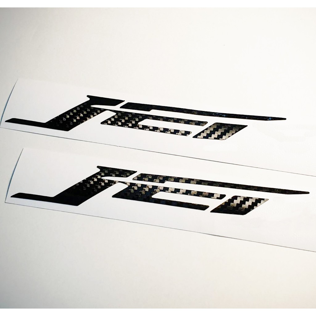 「SIREN」SYM三陽JETS類碳纖維紋LOGO貼紙套組一組左右(車標、碳纖維、JETS、JET-EVO、JETSS)