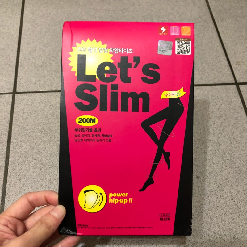 [現貨]韓國Let’s Slim 瘦身褲襪 200丹