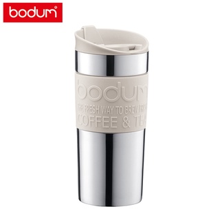 Bodum 雙層不鏽鋼隨行杯350cc BD11067 - 米白