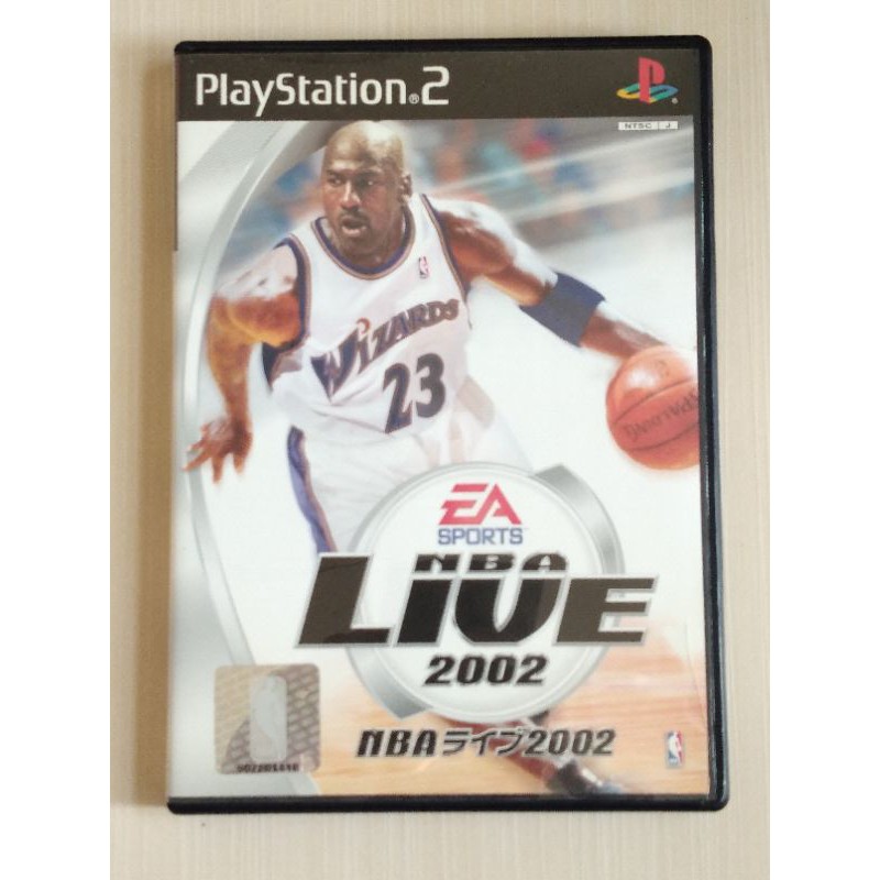 ps2 NBA LIVE 2002 麥可 喬登 盒裝完整 值得收藏