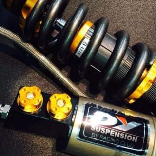 『XZ』DY SHOCK牽瓶式後避震器 氣瓶/伸側可調/壓側可調285mm小阿魯/GSX-R150/GSX-S150專用