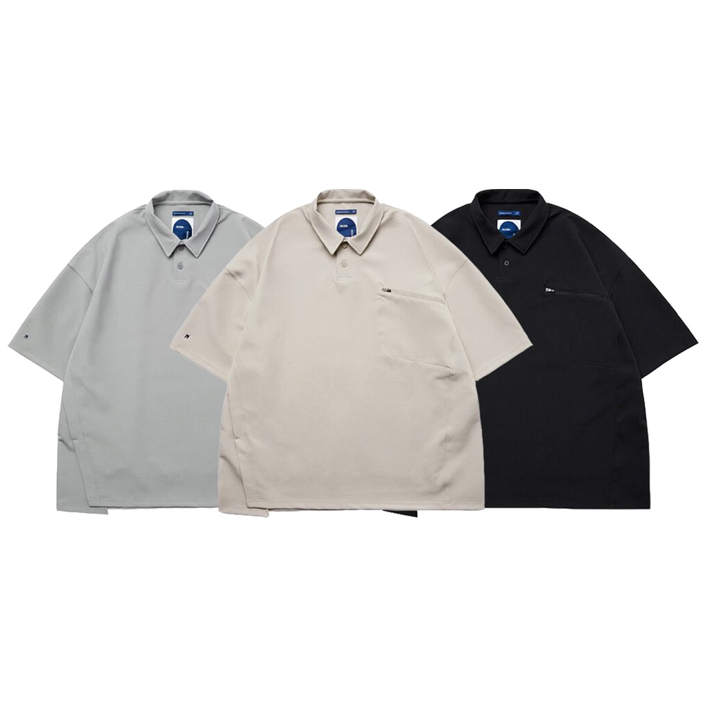 [undergarden]-MELSIGN - Zip-Pocket Polo Shirt