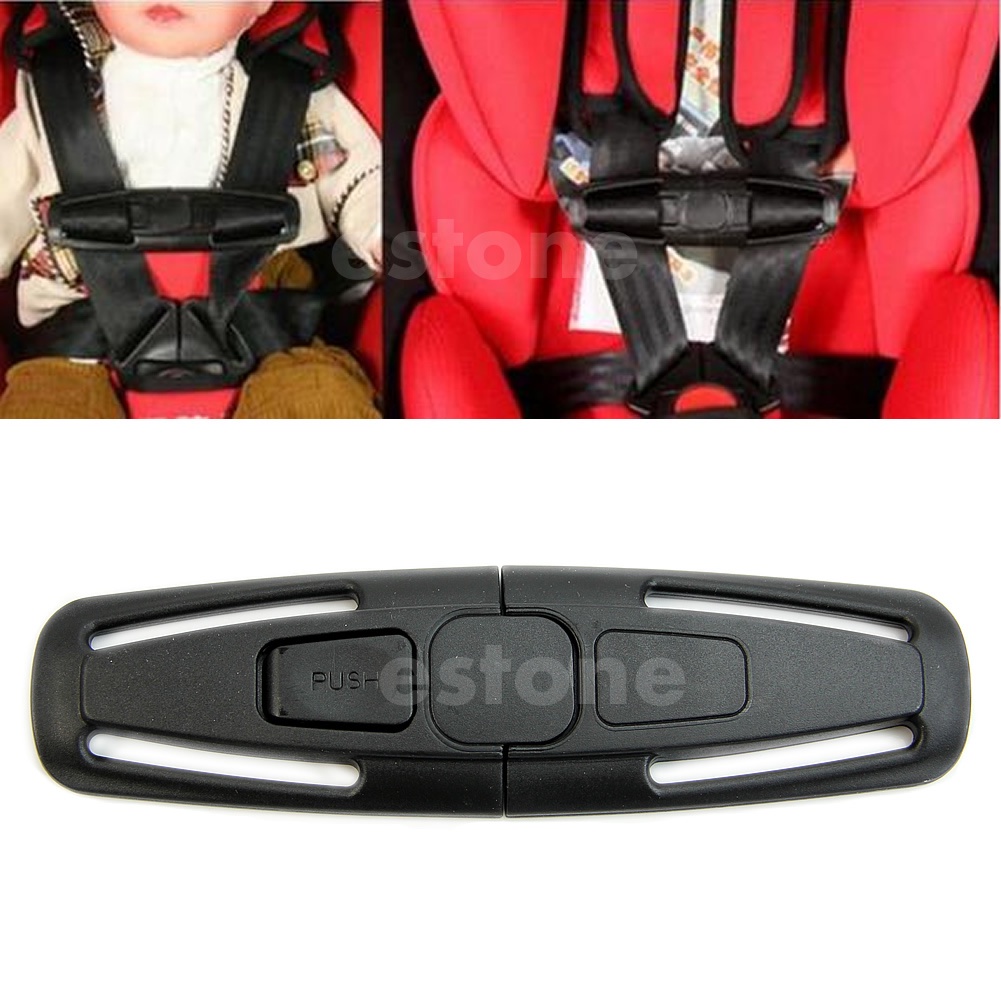 Omg* 耐用的汽車嬰兒安全帶安全帶胸帶兒童夾安全扣