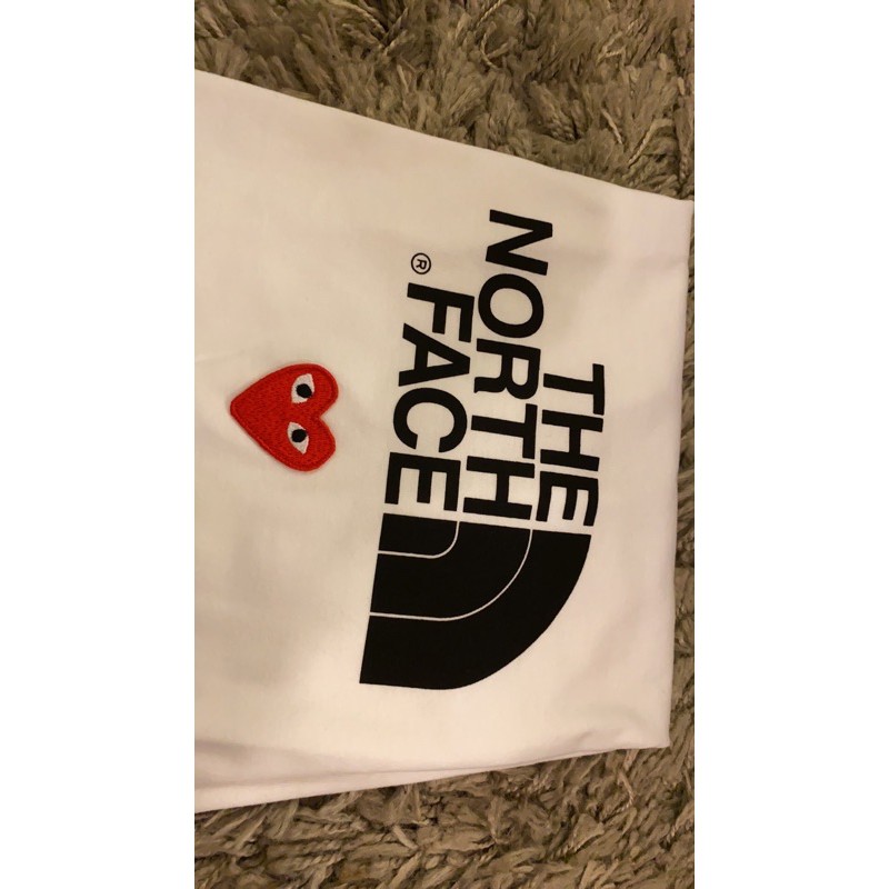 CDG play the north face x play