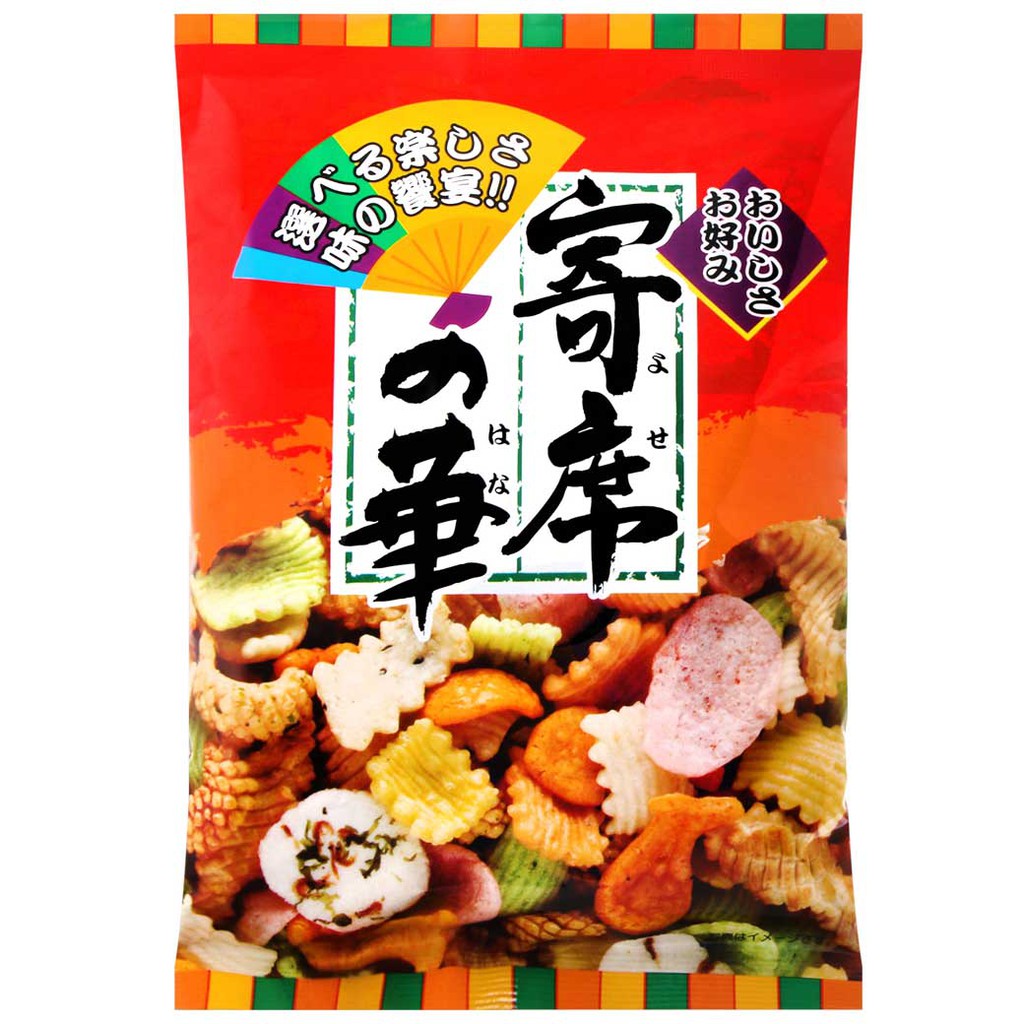 【快速出貨】日本 神田製果 寄席的華綜合米果 (85g)  日本原裝進口 日本 愛知縣 米果 蝦餅 現貨