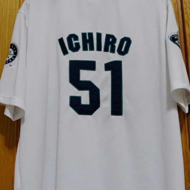 鈴木一朗mlb 大聯盟球衣51號ichiro 鈴木一朗球衣棒球衣大聯盟球衣絕版西雅圖水手隊郎神 蝦皮購物
