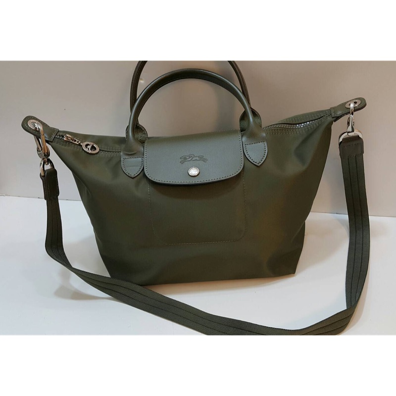 Longchamp neo s號墨綠