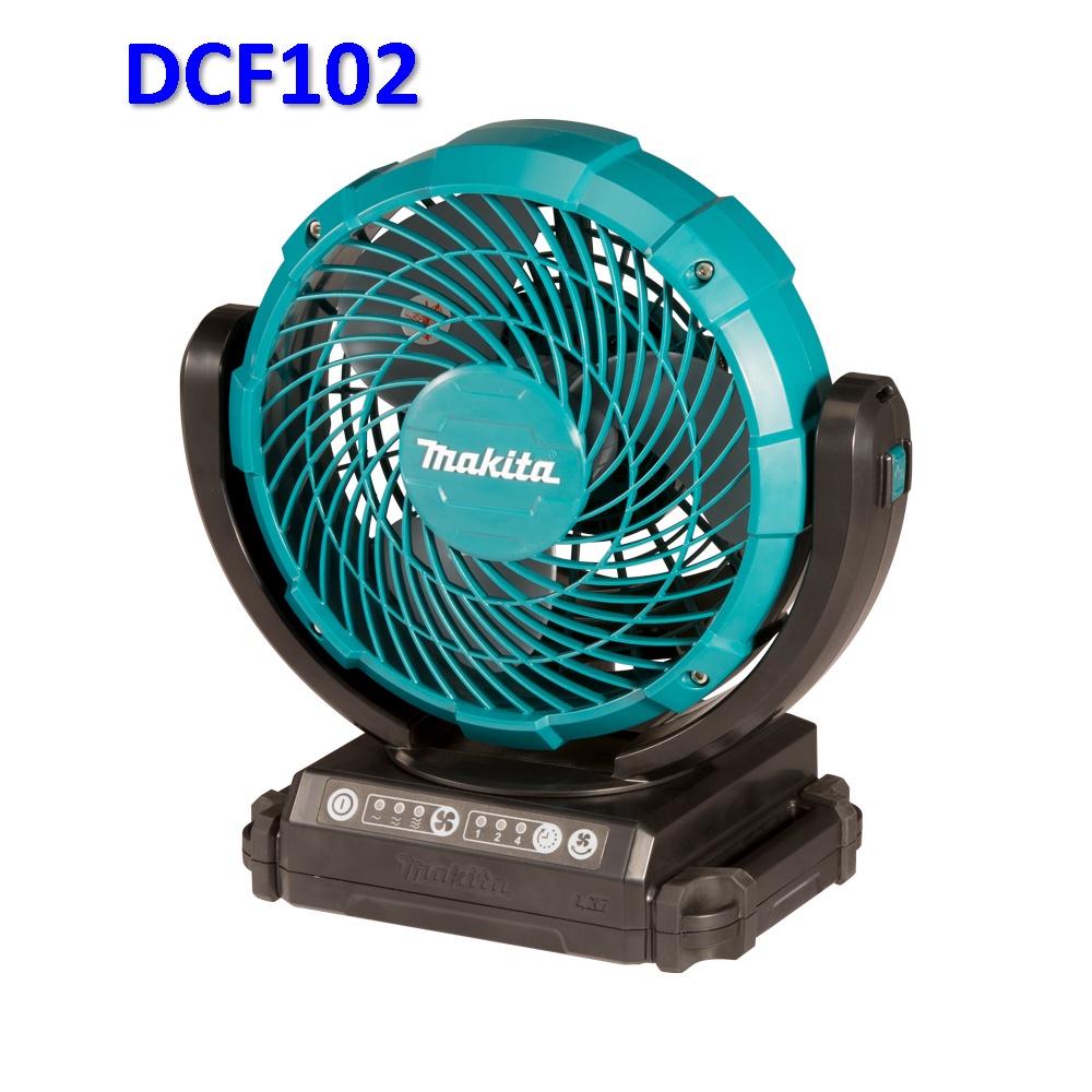 【電筒魔】 全新  MAKITA 牧田 DCF102 14.4/18V 充電式電風扇 DCF102Z 附變壓器 (空機)