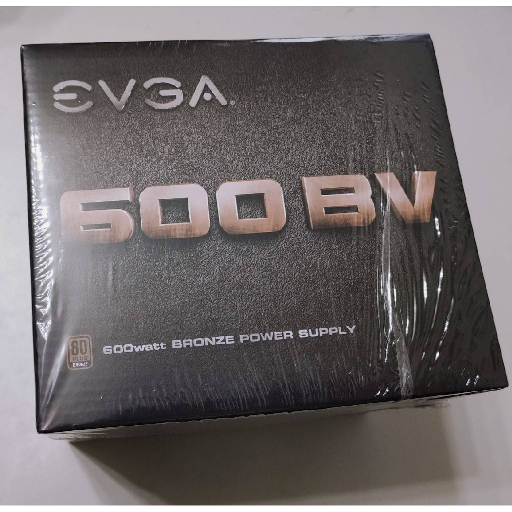 全新未拆封 EVGA BV 600W 80+ 銅牌 電源供應器