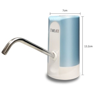 【TWLADY】智慧抽水器 充電式電動補水 桶裝水取水器 TW-001全自動抽取 桶裝水專用 吸水器 停水必備