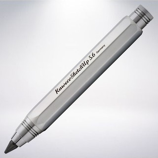 德國 Kaweco 1883 SKETCH UP 5.6mm 草圖鉛筆: 緞面鍍鉻/Satin Chrome