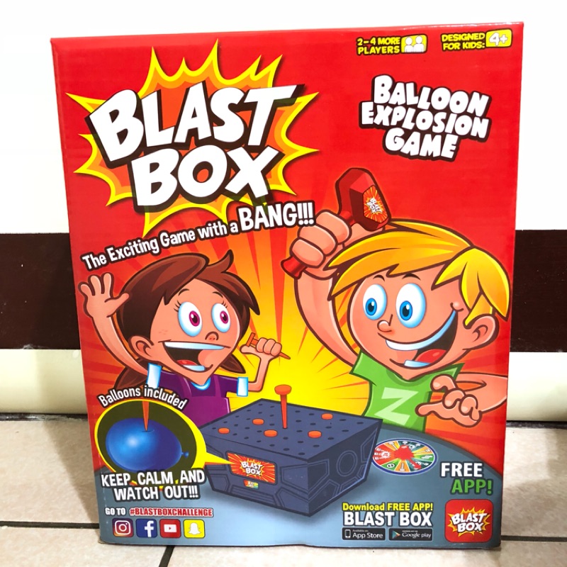 (二手）桌遊 blast box