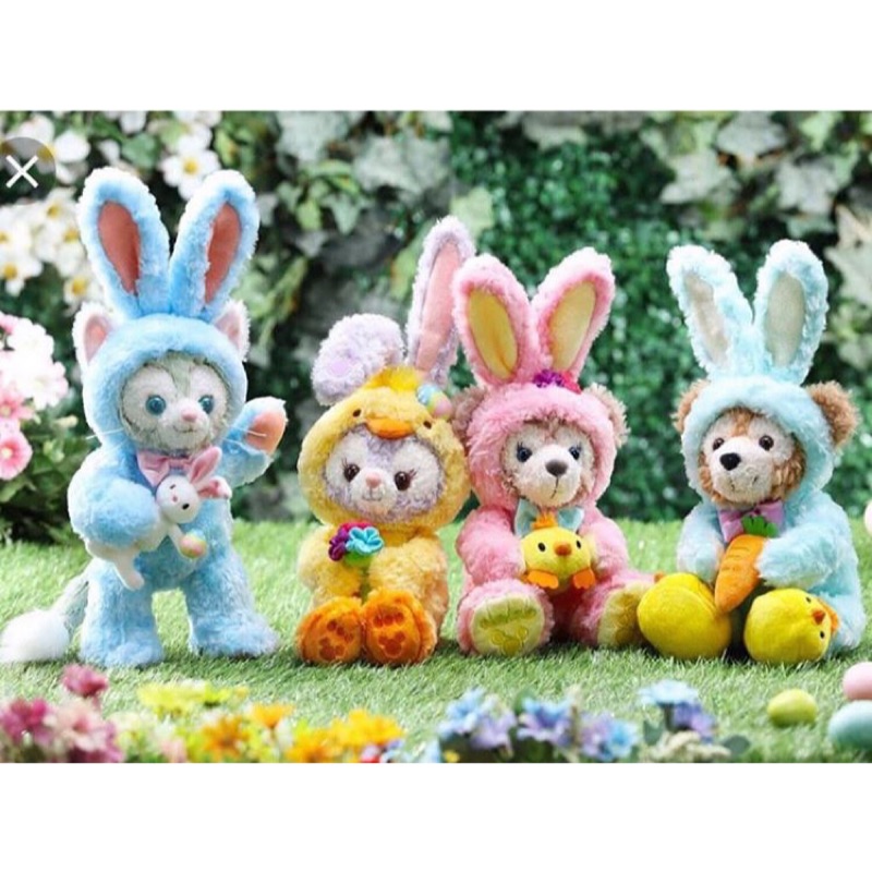 現貨香港迪士尼復活節限定款達菲雪莉玫cookie 吊飾 娃娃 蝦皮購物